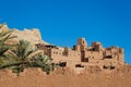 Old clay buildings on south Maroko