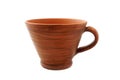 Old clay mug Royalty Free Stock Photo