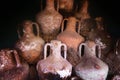 Old clay pitchers