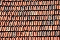 Old Clay Roof Tiles Royalty Free Stock Photo