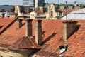 Old Clay Roof Tiles Royalty Free Stock Photo