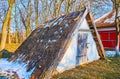 The old clay root cellar, Pyrohiv Skansen, Kyiv, Ukraine