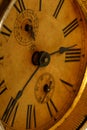 Old clock face Royalty Free Stock Photo