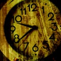 Old clock face Royalty Free Stock Photo