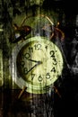 Old clock face Royalty Free Stock Photo