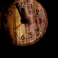 Old clock face Royalty Free Stock Photo