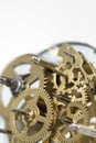 Old clock machine Royalty Free Stock Photo