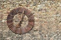 Old clock removed from Zagreb cathedral, Zagreb, Croatia Royalty Free Stock Photo