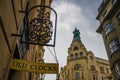 Old clock shop in Prague