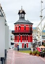 Historic `Old Clock Tower` at the Cape Town waterfront Royalty Free Stock Photo