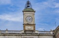 Old clock tower at Piazza del Popolo in Ravenna Royalty Free Stock Photo