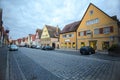 Germany, Rothenburg, fairy tale town, street, old clock tower