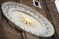 Old Clock in the tower of Venice, Italy. Royalty Free Stock Photo