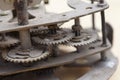 Old clockwork close up Royalty Free Stock Photo
