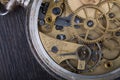 Old clockwork close up Royalty Free Stock Photo
