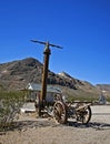 Old coach in death valley