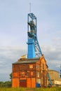 Old coal mine shaft Royalty Free Stock Photo