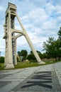 Old coal mine shaft Royalty Free Stock Photo