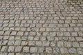 Old Cobbled Pathway in a Country Park Royalty Free Stock Photo