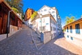 Old cobbled street scene of Zurich Royalty Free Stock Photo