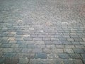 Old cobblestone - nice background Royalty Free Stock Photo