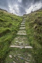 Old Cobblestone Steps Royalty Free Stock Photo