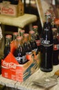 Old Coca-Cola bottles Royalty Free Stock Photo