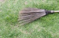 Old coconut broom stick.