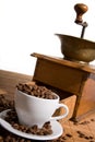 Old coffee grinder Royalty Free Stock Photo