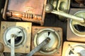 old coffee grinders Royalty Free Stock Photo