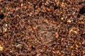 Old coffee grounds for the background Royalty Free Stock Photo