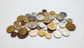 Isolated coin collection