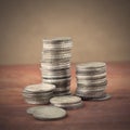 Old coins Royalty Free Stock Photo