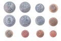 Old coins of the Germany Royalty Free Stock Photo