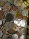 old coins and a little Madonna icon