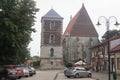 Old collegiate basilica in Wislica Royalty Free Stock Photo