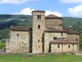 OLD COLLEGIATE IN CASTAÃâEDA Royalty Free Stock Photo