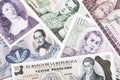 Old Colombian money, a background