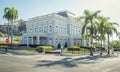 Old colonial building in old San Juan, Puerto Rico Royalty Free Stock Photo