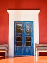 Old colonial door