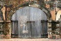 Old colonial doors