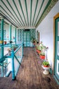 Old colonial house in Guaranda, Ecuador.