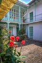 Old colonial house in Guaranda, Ecuador.