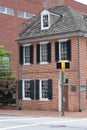 Old colonial two story home Royalty Free Stock Photo