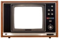 Old Color Television Royalty Free Stock Photo