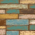 Old color wooden texture background.