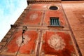 Old colorful Episcopal Palace facade in Murcia Royalty Free Stock Photo