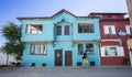 Old colorful Odunpazari houses in Eskisehir. Odunpazari district is populer tourist destination in Eskisehir