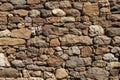 Old colorful stone wall close Royalty Free Stock Photo