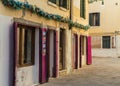 Old colorful street in Venice, Italy Royalty Free Stock Photo